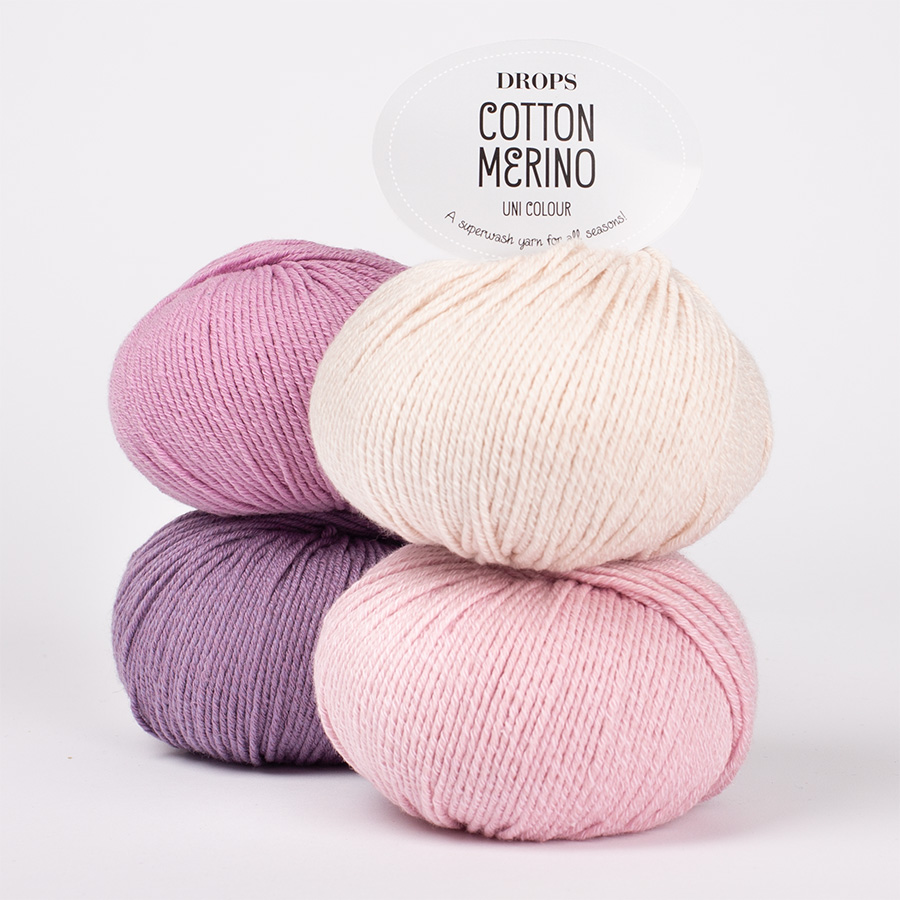 Seaside Teasing Rede Cotton Merino - Knithouse