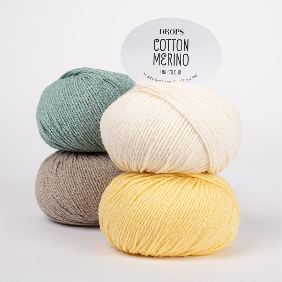 Seaside Teasing Rede Cotton Merino - Knithouse